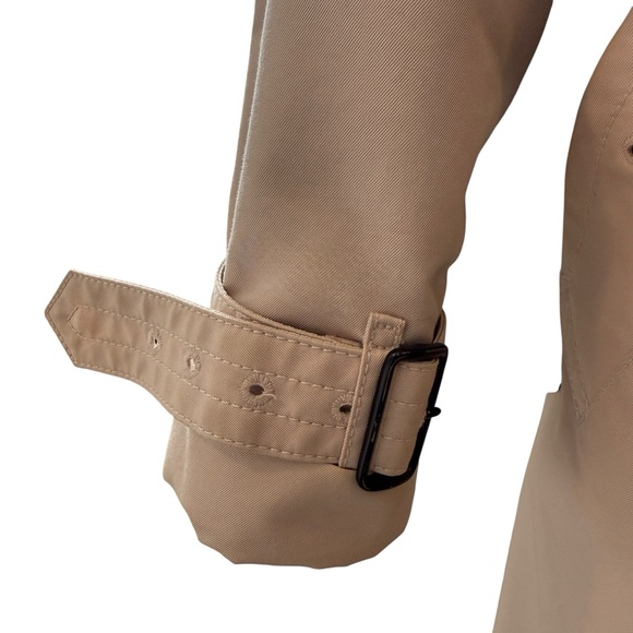 Coach Double-Breasted Tan Trench Coat - Picture 15 of 16